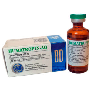 Humatropin AQ (Гормон Роста) от British Dragon (10ЕД на флакон)