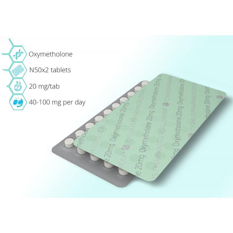 Oxymetholone таблички и упаковка
